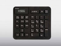 Teclado númerico flexible